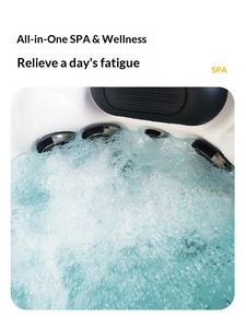 <span class=keywords><strong>Piscine</strong></span> de nage à contre-courant intelligente extérieure à température constante, grande <span class=keywords><strong>piscine</strong></span> hors sol avec massage et surf pour villa et hôtel - Product Image 4