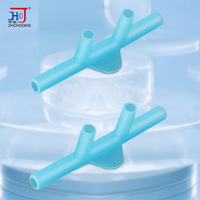 100% Pipette nasale en silicone souple de qualité alimentaire Tube de canule d'eau d'hydrogène de bureau recyclable en plastique