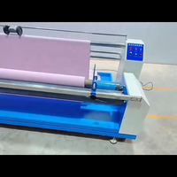 Machine automatique de bobinage de tissu de grand diamètre avec moteur et engrenage