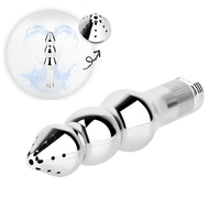 Métal 19 trous ouverture de la tête Bidet Anal arroseur lavement nettoyage douche colonique Douche buse lavage Vaginal accessoires de salle de bain