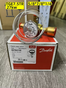 DGE 067N2156 danfos วาล์วขยายตัวควบคุมอุณหภูมิ R22/R407C ชิ้นส่วนเครื่องทำความเย็นที่เชื่อถือได้ - Product Image 2