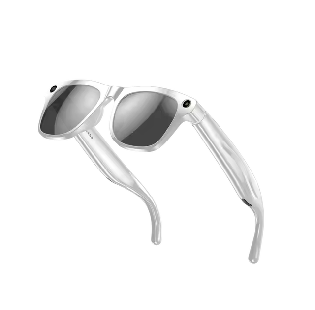 2025 New Smart AI Camera Glasses Real-time Translation BT Call Music IP67 Waterproof 260 Mah Fashion Smart Sunglasses