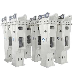 Martelo Hidráulico Montado em Escavadora de 20 Toneladas da Marca JISAN com Certificação CE, Sistema Hidráulico-Gás e Diâmetro de Cinzel de 140mm - Product Image 1