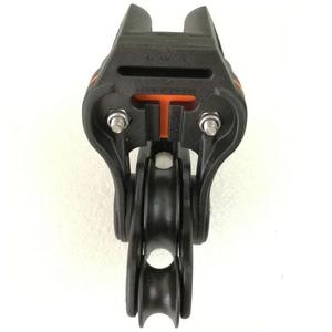 Poulie à roue unique BP-3521FE, diamètre de la roue 35 mm et diamètre du câble 8 mm, roulement à blocage de câble pour accessoires marins - Product Image 1