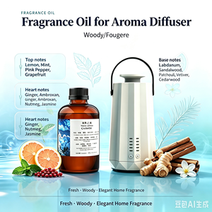 Mystère des Huiles Parfumées Bleues pour Diffuseur d'Arômes, Huiles Essentielles Pures pour Diffuseur Crearoma, Fabrication de Parfums - Product Image 2