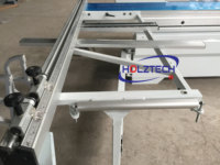 Scies à bois automatiques pour le travail du bois cache-poussière scie à table coulissante 3200mm 45 degrés précision cnc scie à panneaux kdt