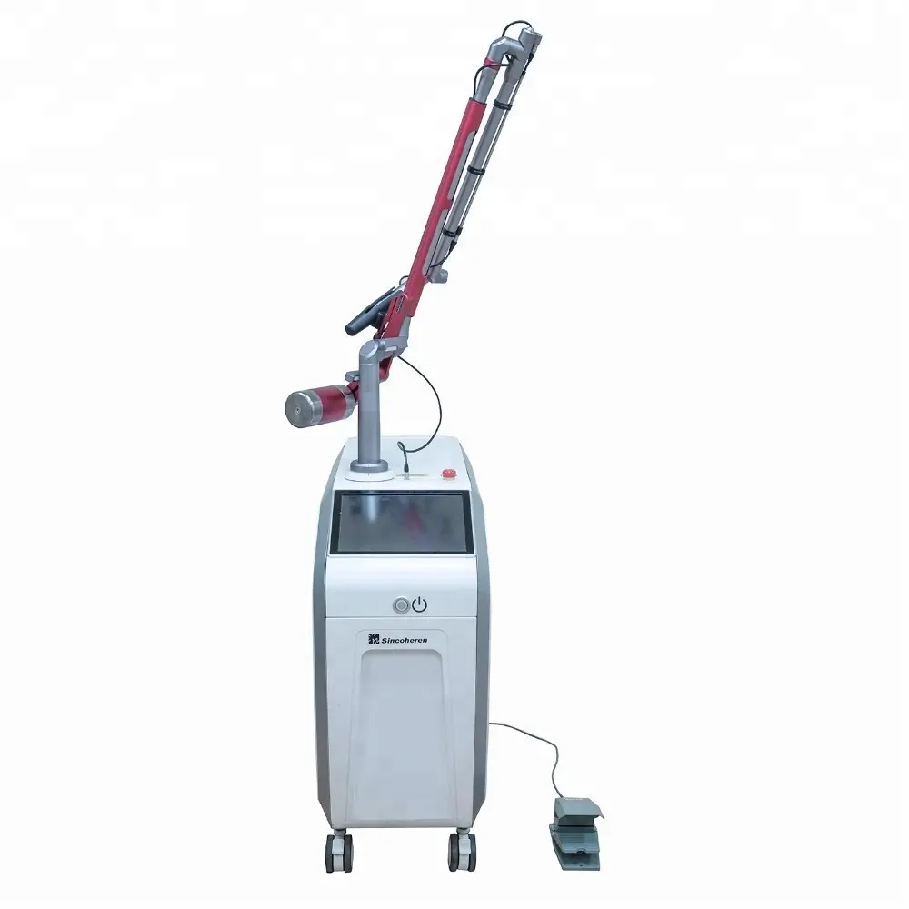 2024 plus récent CE TGA approuvé q-switched nd yag laser machine picoseconde laser sourcil tatouage enlever la machine pour une utilisation en clinique