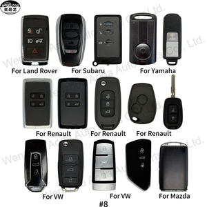 Venta directa de fábrica, cubierta Fob en blanco para llaves de coche universales inteligentes, llaves de vehículo - Product Image 4