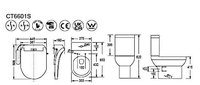 Toilette Inodoro musquha les chiottes bidet à eau inodoro inteligente lafeme réservoir à pression intelligent assistance électrique toilette à réservoir haut