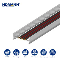 Hdmann IEC 61537 Chemin de câbles en aluminium anodisé pour la conduite de câbles aériens dans les bâtiments auxiliaires des centrales thermiques