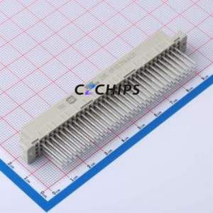 9032966421 Board-to-Board & Backplane Connector Through hole Component (THT),P=2.54mm Connector 2.54mm Through Hole 3 Gold - Product Image 1