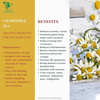 Vente en gros OEM de camomille séchée Fleurs parfumées d'Allemagne apaisantes Minceur de tisane Thé aux herbes Paquet en vrac