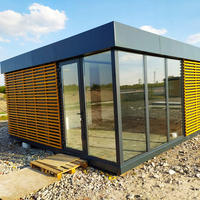 2023 maison préfabriquée mobile modulaire prête à l'emploi de deux chambres à coucher maisons préfabriquées en conteneur à vendre