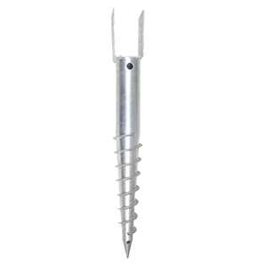 Vis de terre en acier galvanisé facile à installer sans creuser l'ancrage au sol pour poteaux standard 4x4 - Product Image 2