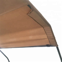 Lit suspendu de jardin en acier avec sac de rangement
