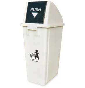 LXPC 60C 60 Liter Plastic Wheelie Trash Bin/Waste Bin/Garbage Container/Dustbin