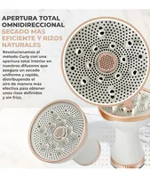 Diffuseur compact ionique pour sèche-cheveux, outils de coiffage professionnel pour cheveux bouclés, sèche-cheveux électrique en plastique, support de marque OEM