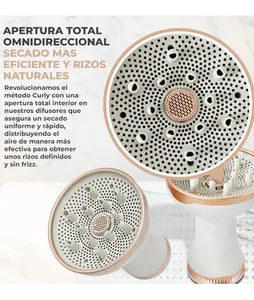 <span class=keywords><strong>Asciugacapelli</strong></span> Ionico Compatto con Diffusore, Strumenti Professionali <span class=keywords><strong>per</strong></span> Acconciature Ondulate, <span class=keywords><strong>per</strong></span> Capelli Ricci, <span class=keywords><strong>Asciugacapelli</strong></span> Elettrico in Plastica, Supporto Marchio OEM - Product Image 6