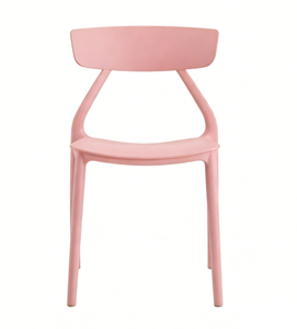 Chaise de jardin ergonomique 858 en plastique, inclinable et fixe, moderne, à dossier bas, portable, pour café, maison, bar, entrepôt, mobilier commercial - Product Image 3