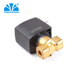 Yongchuang Solenoid Valve M1809 Brass Direct Acting Normally Closed For Coffee Equipment - Product Image 1