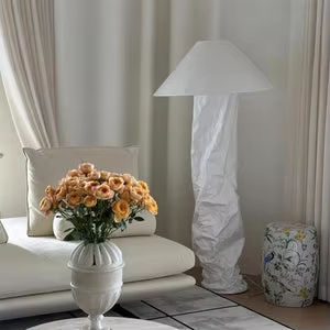Lámpara de Escritorio de Papel Arrugado de Diseño Elegante, Tyvek Moderno, LED Flexible para Sala de Estar, Dormitorio, Hotel, Casa de Huéspedes, Lámpara de Arte Creativa - Product Image 2