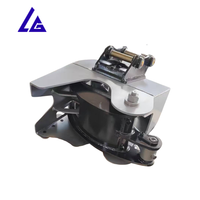 Cisaille hydraulique ZX120 pour arbres, outil de coupe d'arbres en verger, cisaille pour excavatrice pour opérations forestières professionnelles