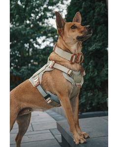 حزام كلاب متين بألوان مخصصة، سترة كلاب قابلة للتنفس من قماش أكسفورد مع 4 مشابك معدنية، حزام كلاب تكتيكي قتالي - Product Image 2