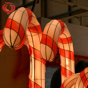 Linternas de Seda Chinas con Luces LED para Navidad y San Valentín, Decoraciones Impermeables para Uso en Exteriores, Festivas para Diwali, Ramadán, Graduación - Product Image 6