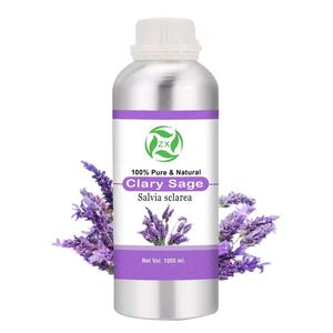 Эфирное масло шалфея лекарственного (Salvia Sclarea) 100% косметического качества, оптовая цена, лучшее масло шалфея для ухода за волосами, эфирное масло оптом - Product Image 1