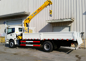 XCMG Fabricant <span class=keywords><strong>Grue</strong></span> montée sur <span class=keywords><strong>camion</strong></span> SQ5SK2Q Chine <span class=keywords><strong>Grue</strong></span> de <span class=keywords><strong>camion</strong></span> hydraulique 5t utilisée avec flèche <span class=keywords><strong>t</strong></span>élescopique - Product Image 3