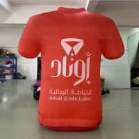 Modèle gonflable publicitaire, conception 3D, maillots gonflables personnalisés à vendre