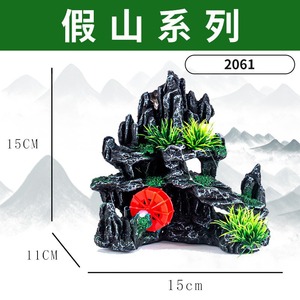 Artificial Rock Resin Aquarium Decoration Rockery Simulation Ornament Eco Friendly Landscaping Decor - Product Image 3