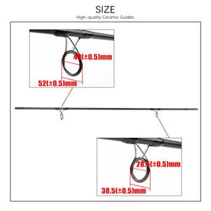 Topline Precision Socket Design Crucian Carp Pole 2.7M 3M 2 Section 2.75-3.5Lbs Haute Qualité Pêche Carpe Pole - Product Image 3