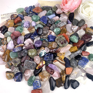 Cristales Mixtos Pulidos de 2-3cm al por Mayor, Chips de Cristal Natural de Amatista, Lapislázuli y Cuarzo Rosa para Sanación Espiritual - Product Image 2