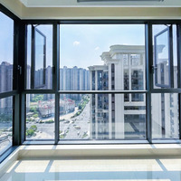 Fenêtre en aluminium pour toit, double vitrage, pour maisons, film aluminium et portes, sécurité du toit, maison, Australie, Wanjia
