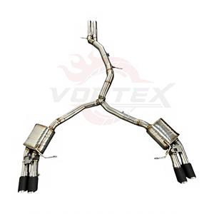 ท่อไอเสีย Vortex Direct Fit SS304 พร้อมวาล์ว สำหรับ Audi RS5 B9 2.9T ขายส่งจากโรงงาน ผู้ผลิตชุดแต่งเพิ่มสมรรถนะ - Product Image 1