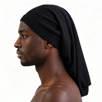 Bonnet de nuit unisexe pour dreadlocks, cheveux longs, tresses et cheveux bouclés naturels, pour hommes et femmes