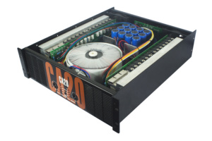 Chuyên nghiệp 3U CA20 52ic khuếch đại công suất chất lượng tốt nhất tiêu chuẩn 2-kênh hoạt động đơn vị cho buổi hòa nhạc ngoài trời sử dụng AC điện 4ohm - Product Image 3