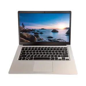 Komputer Laptop Mini 14 Inci Populer Jendela 10 Intel dengan Ram 2GB HDD 32GB untuk Anak Siswa Belajar Pendidikan