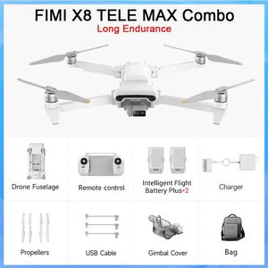 47 นาที 2 แบตเตอรี่ FIMI X8 Tele MAX GPS 3 แกนกันสั่น Combo กล้อง 4K Fimi X8 Pro สำหรับถ่ายภาพ - Product Image 6