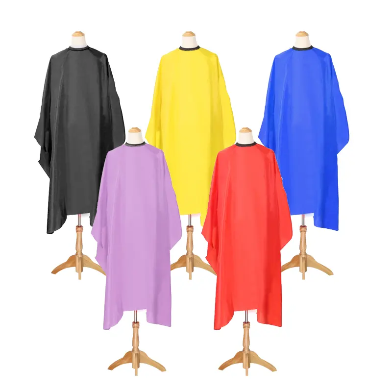 Wholesale 5 colors Hair Cutting apron Clothing Salon Hairdressing Cloth cape