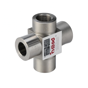 Accesorio de Tubería Cruzada de Acero Inoxidable SS304 316 NPT/BSP/G de Alta Presión con Rosca Hembra y Macho para Pedidos Urgentes COVNA - Product Image 3