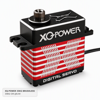 Servomoteur numérique sans balais XQ POWER 35KG, 210 degrés, couple élevé, 8.4V HV, engrenage en acier inoxydable, étanche, boîtier en aluminium CNC