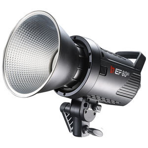 JINBEI EF-80Bi Éclairage photographique double usage AC/DC, lumière vidéo LED portable, monture Bowens pour studio photo et vidéo - Product Image 2