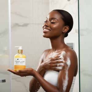 Hot Selling Glowing Skin Produkte Gesichts serum Gesichts maske Hochwertige Kurkuma Aufhellende Dusch gel Papay für den Großhandel - Product Image 2