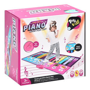 Teclado electrónico con pedales para niños, tapete de baile con 14 teclas, tapete de Piano operado con el pie, juguete Musical para niños de 2 a 4 años - Product Image 2