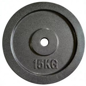 <span class=keywords><strong>Prix</strong></span> d'usine Plaques de poids en fonte à petits trous pour fitness à domicile, musculation et haltérophilie, et plaques bumper en fer pour haltères - Product Image 1