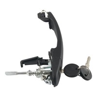 Poignée de porte avant avec clé pour Volkswagen VW Pointer 2000-2009 Golf MK3, poignée de porte extérieure de voiture, accessoires de voiture 373837205