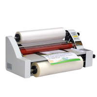 Machine à plastifier électrique automatique A3 et A4 de haute qualité, machine à plastifier de bureau, machine à plastifier en rouleau