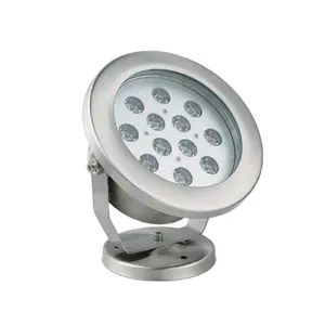 SS304 3 Years Warranty Submersible Led Fountain Ring Light Water Proof Underwater 36w 110V 120v Waterproof Underwater Light